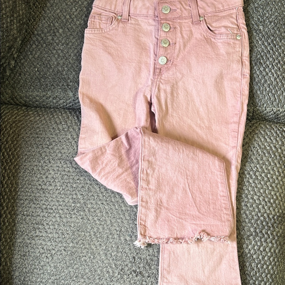 Cat & Jack High Rise Pink Jeans